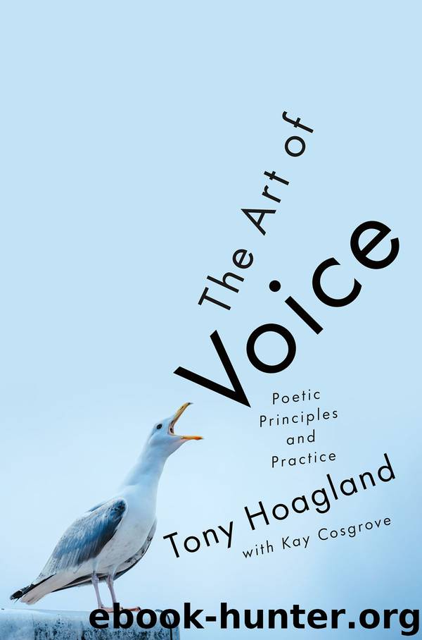 The Art of Voice by Tony Hoagland