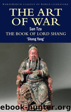 The Art of War The Book of Lord Shang (Classics of World Literature) by Sun Tzu & Shang Yang & Tom Griffith