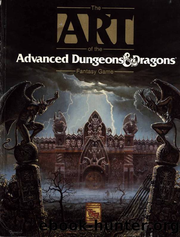 The Art of the Advanced dungeons & dragons fantasy game by Stephanie Tabat & Roy E. Parker