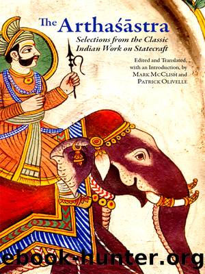 The Arthasastra by Olivelle Patrick McClish Mark