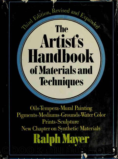 The Artist's Handbook of Materials and Techniques by Unknown