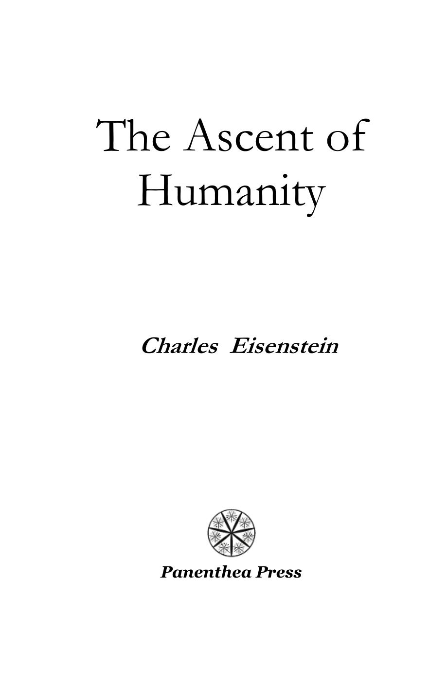 The Ascent Of Humanity by Unknown