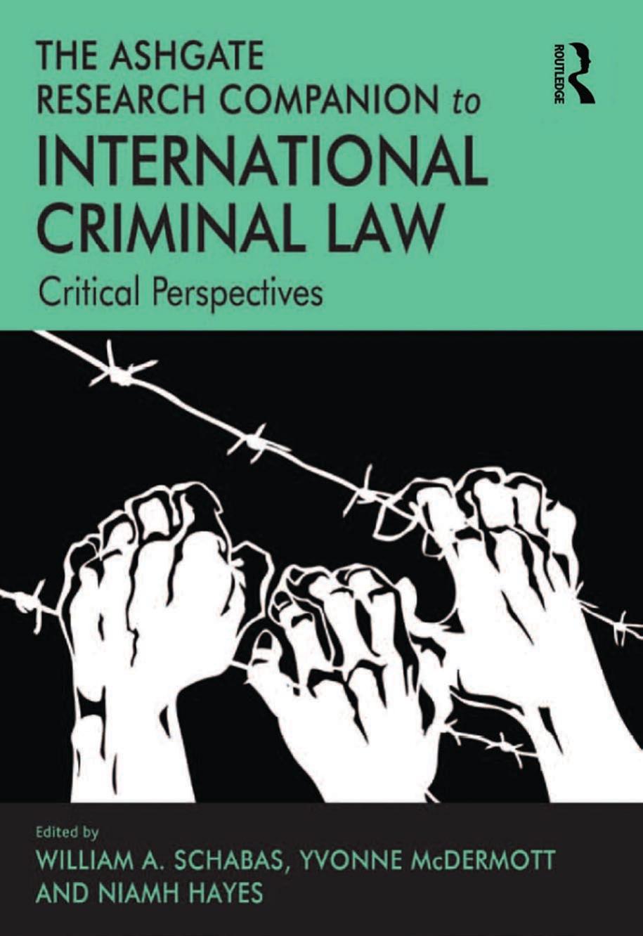 The Ashgate Research Companion to International Criminal Law: Critical Perspectives by Yvonne McDermott William A. Schabas (editor)