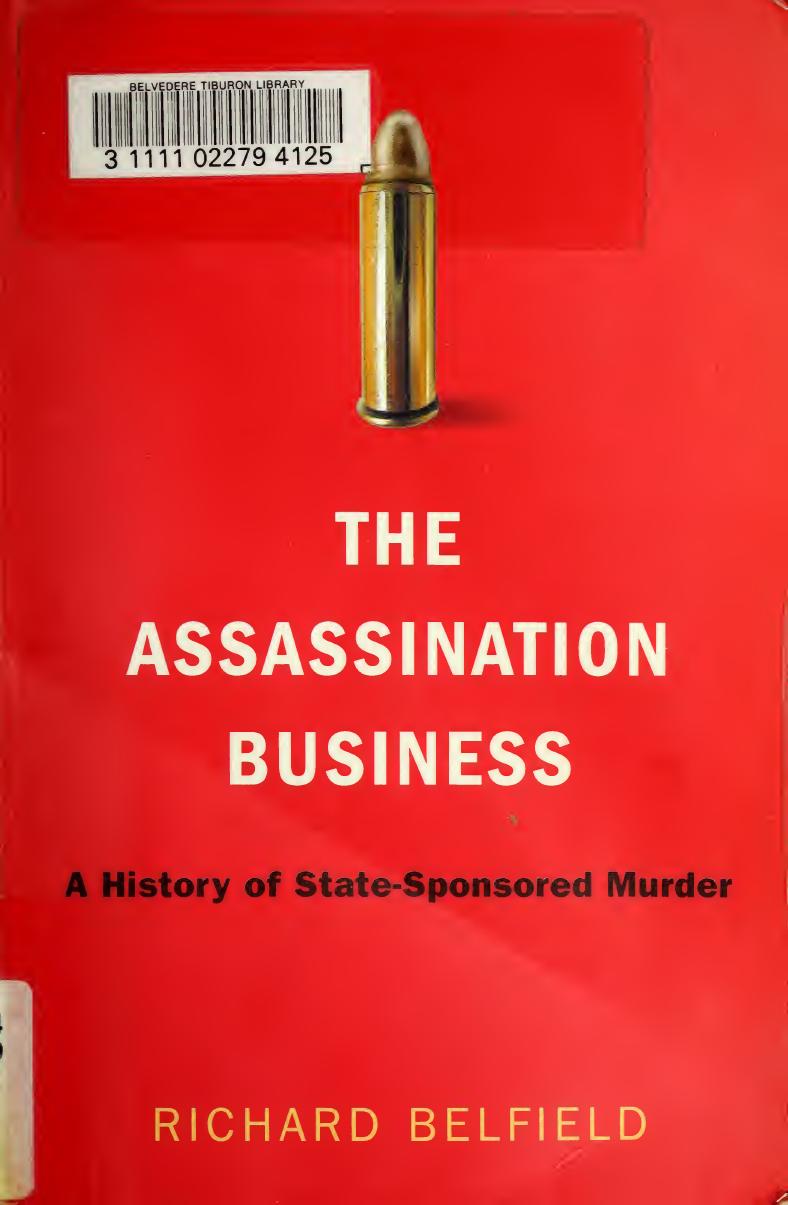 The Assassination Business by Richard Belfield