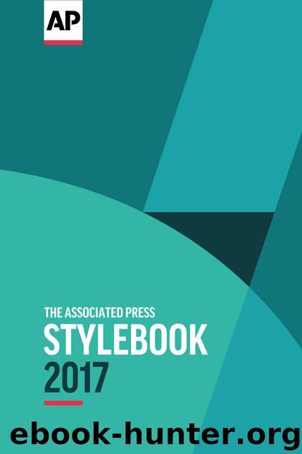 The Associated Press Stylebook 2017 by The Associated Press