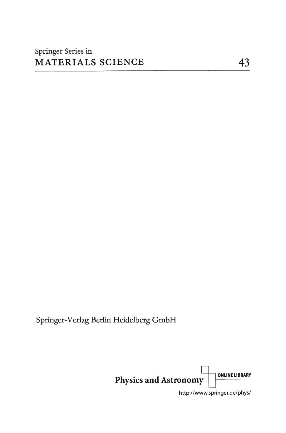 The Atomistic Nature of Crystal Growth by Prof. Boyan Mutaftschiev (auth.)