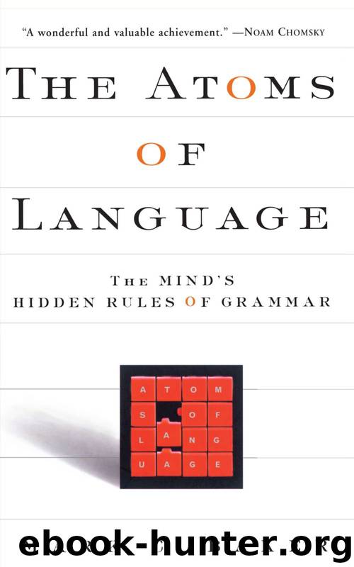 The Atoms of Language by Mark C. Baker