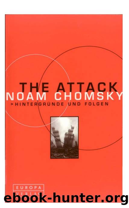 The Attack (dt.) by Noam Chomsky