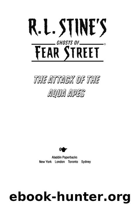 The Attack of the Aqua Apes by R.L. Stine