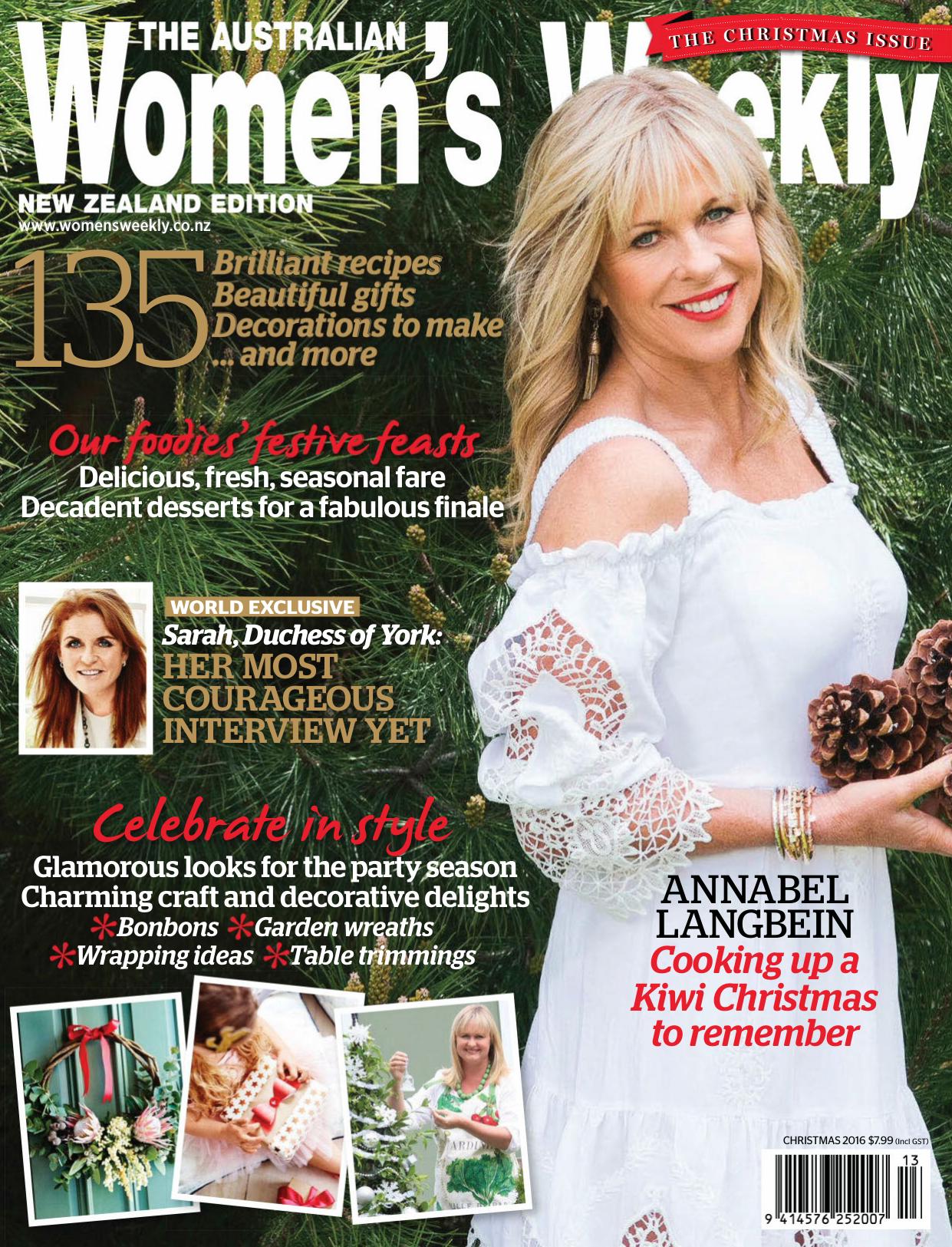 The Australian Women's Weekly New Zealand Edition - Christmas 2016 by Unknow