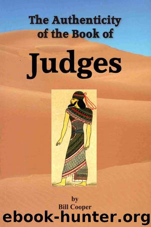 The Authenticity of the Book of Judges by Bill Cooper