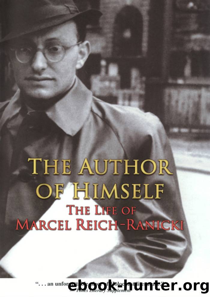 The Author of Himself: The Life of Marcel Reich-Ranicki by Marcel Reich-Ranicki