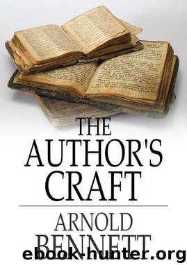 The Author's Craft by Bennett Arnold