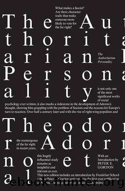 The Authoritarian Personality by unknow