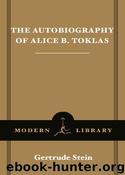 The Autobiography of Alice B. Toklas by Gertrude Stein