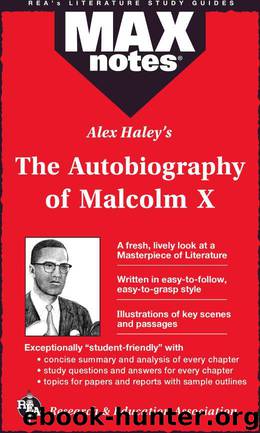 The Autobiography of Malcolm X (MaxNotes) by Aboulafia Anita J