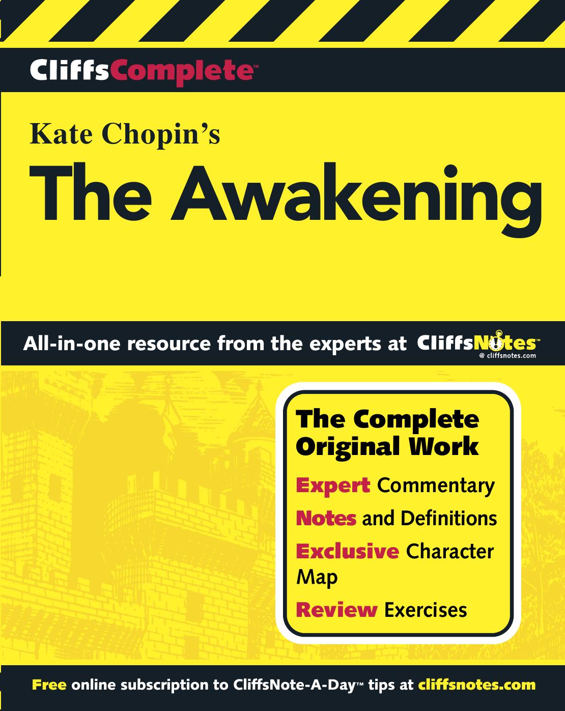 The Awakening (Cliffs Complete) by Kate Chopin
