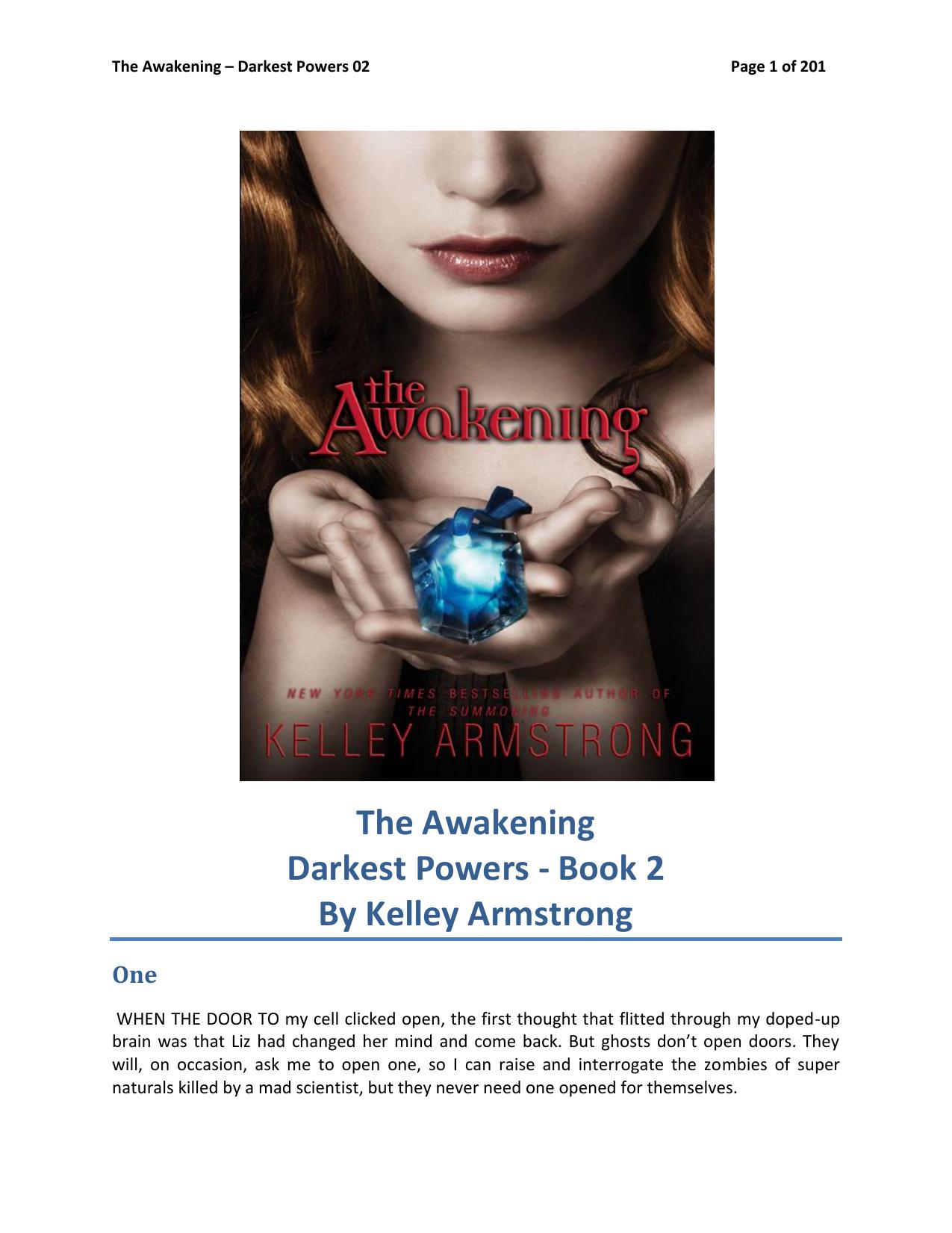 The Awakening by Kelley Armstrong