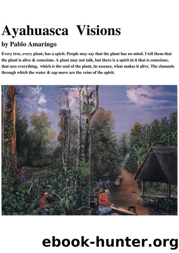 The Ayahuasca Visions of Pablo Amaringo by Pablo Amaringo