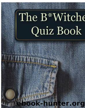 The B*Witched Quiz Book by Chris Peacock