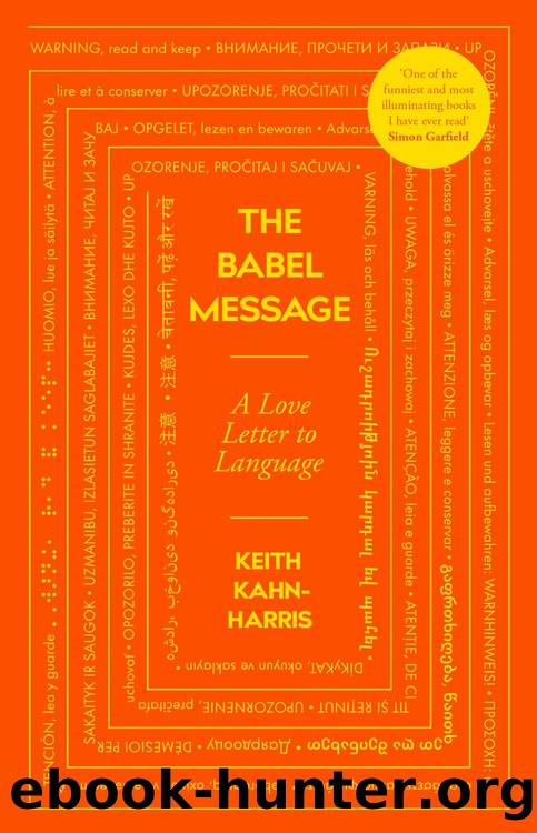 The Babel Message by Keith Kahn-Harris