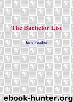 The Bachelor List by Jane Feather