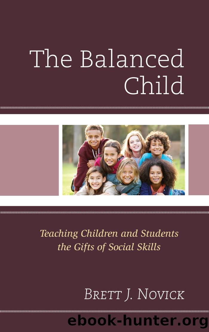 The Balanced Child by Novick Brett;