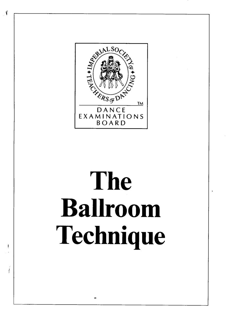 The Ballroom Technique by Alex Moore