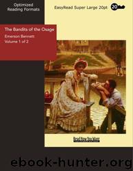 The Bandits of the Osage by Emerson Bennett