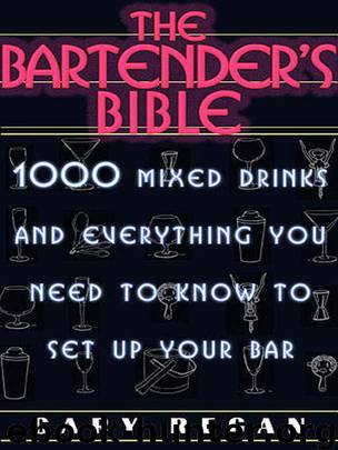 The Bartender's Bible by Gary Regan