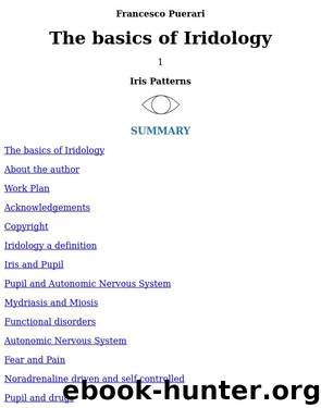 The Basics of Iridology: Iris Patterns (The Basics of Iridology 1 - Iris Patterns) by Unknown