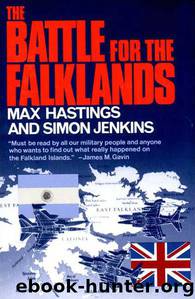 The Battle for the Falklands by Hastings Max & Jenkins Simon