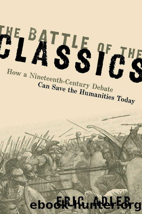 The Battle of the Classics by Eric Adler