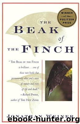 The Beak of the Finch by Jonathan Weiner