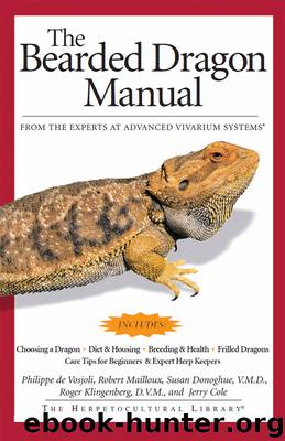 The Bearded Dragon Manual by Philippe De Vosjoli