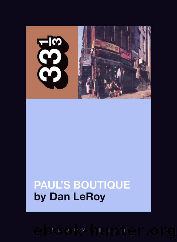 The Beastie Boys' Paul's Boutique by Dan LeRoy