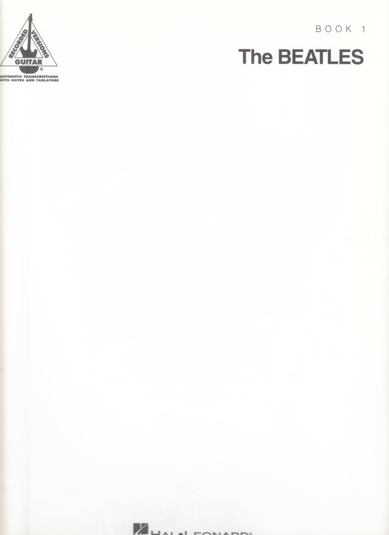 The Beatles (The White Album) - Book 1 by Guitar Recorded Version