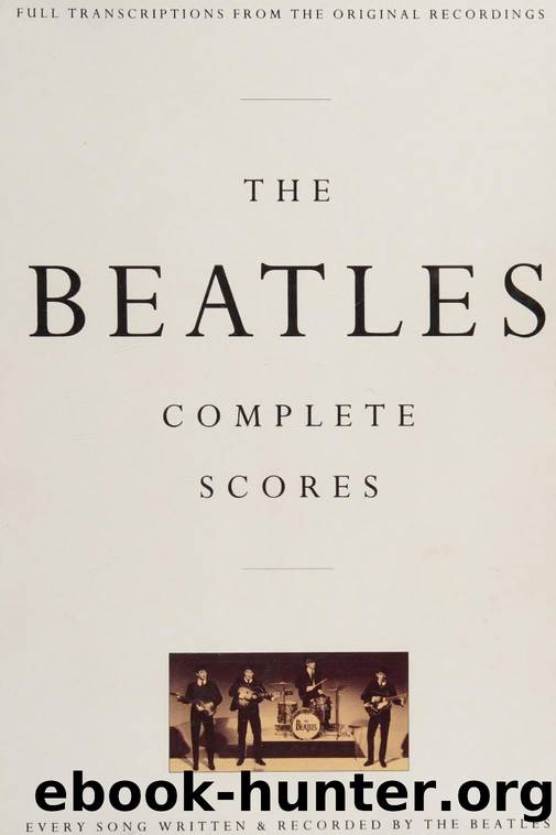 The Beatles : complete scores by Beatles