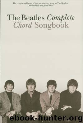 The Beatles Complete Chord Songbook by The Beatles