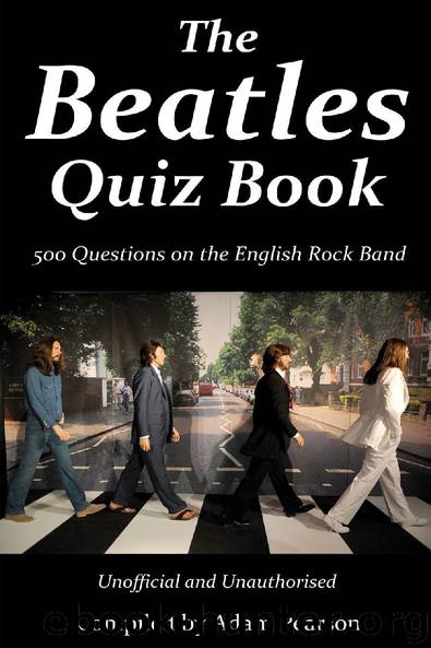 The Beatles Quiz Book by Adam Pearson