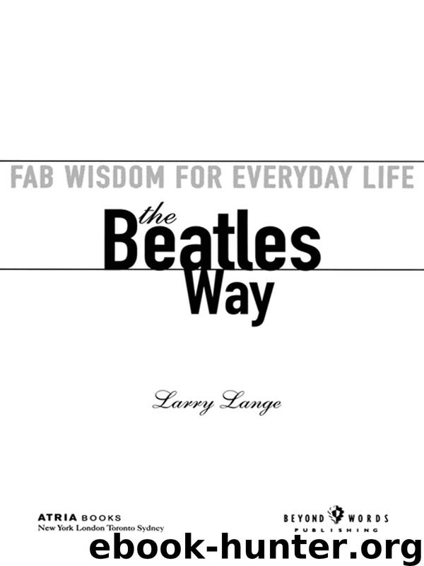 The Beatles Way by Larry Lange & Laura Carlsmith