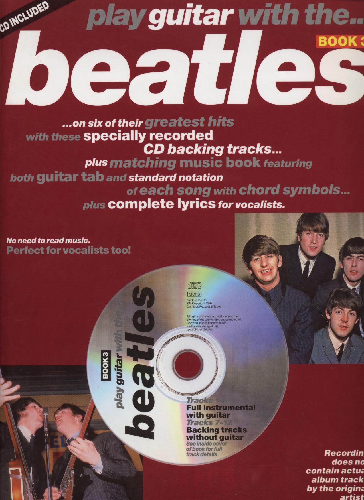 The Beatles by Play Guitar With... (Book 3)