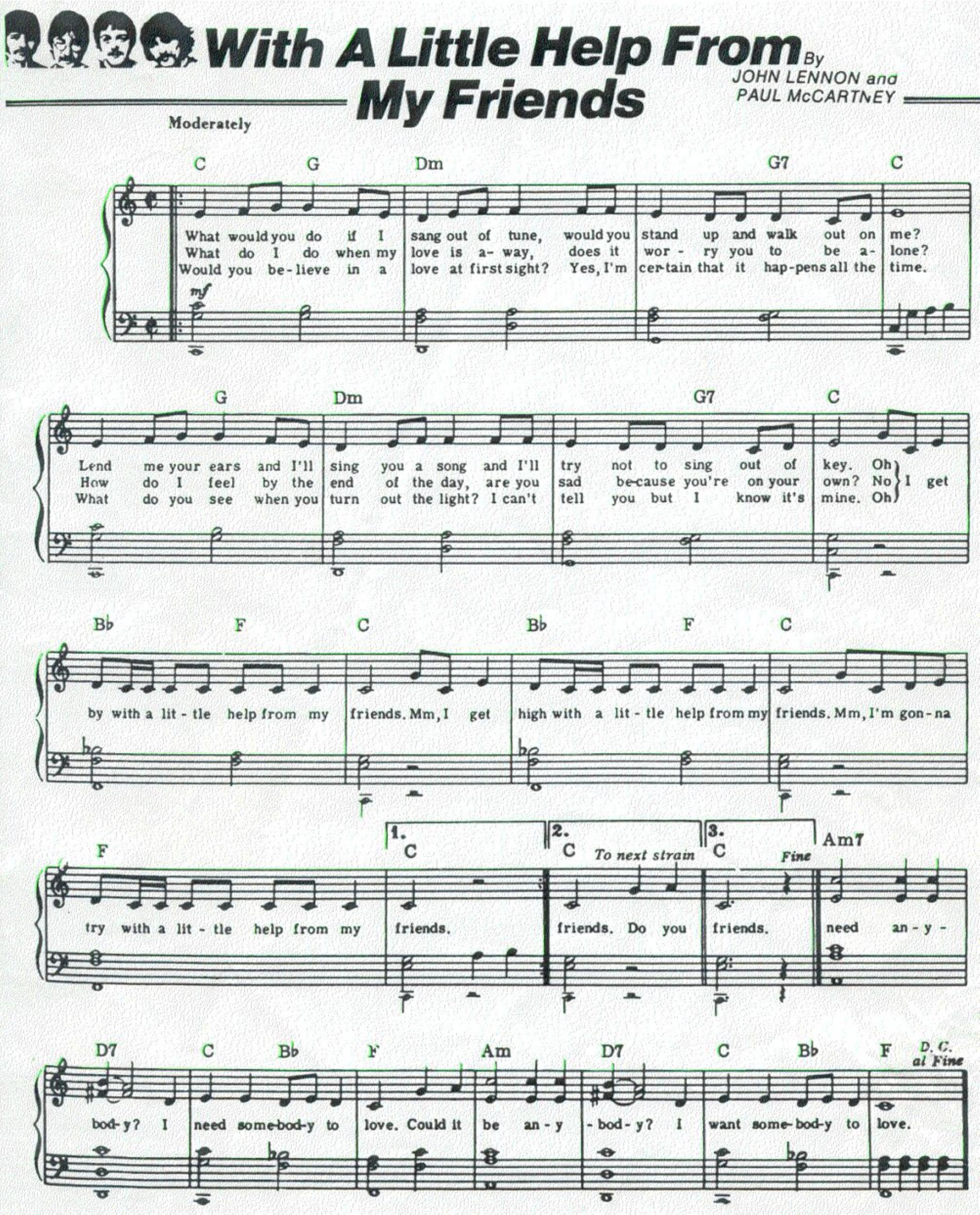 The Beatles by With A Little Help From My Friends