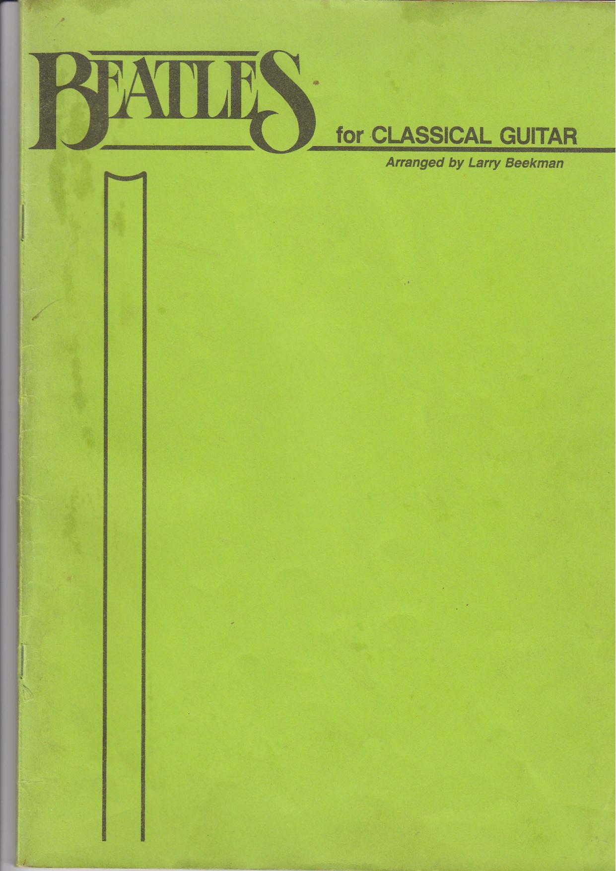 The Beatles. Arr. L.Beekman by Unknown
