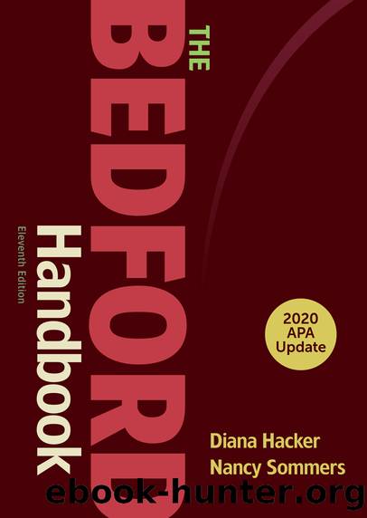 The Bedford Handbook with 2020 APA Update by Diana Hacker & Nancy Sommers