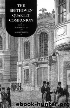 The Beethoven Quartet Companion by Robert Winter;Robert Martin