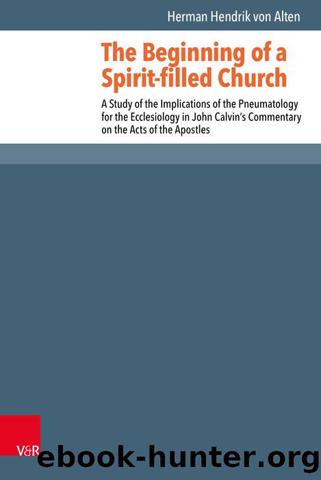 The Beginning of a Spirit-filled Church (9783666552823) by Unknown