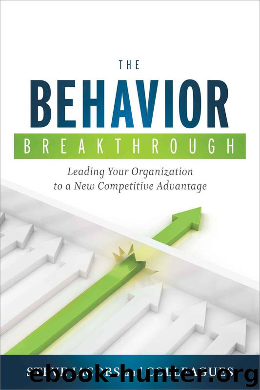 The Behavior Breakthrough: Leading Your Organization to a New Competitive Advantage by Steve Jacobs