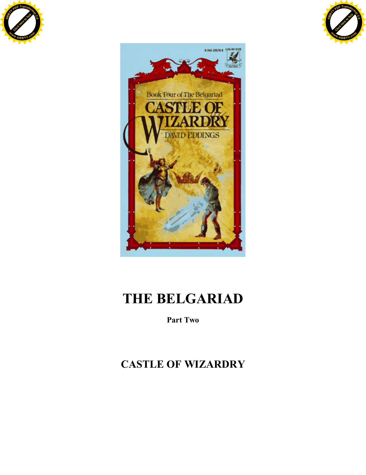The Belgariad: Castle of Wizardry by Goodone