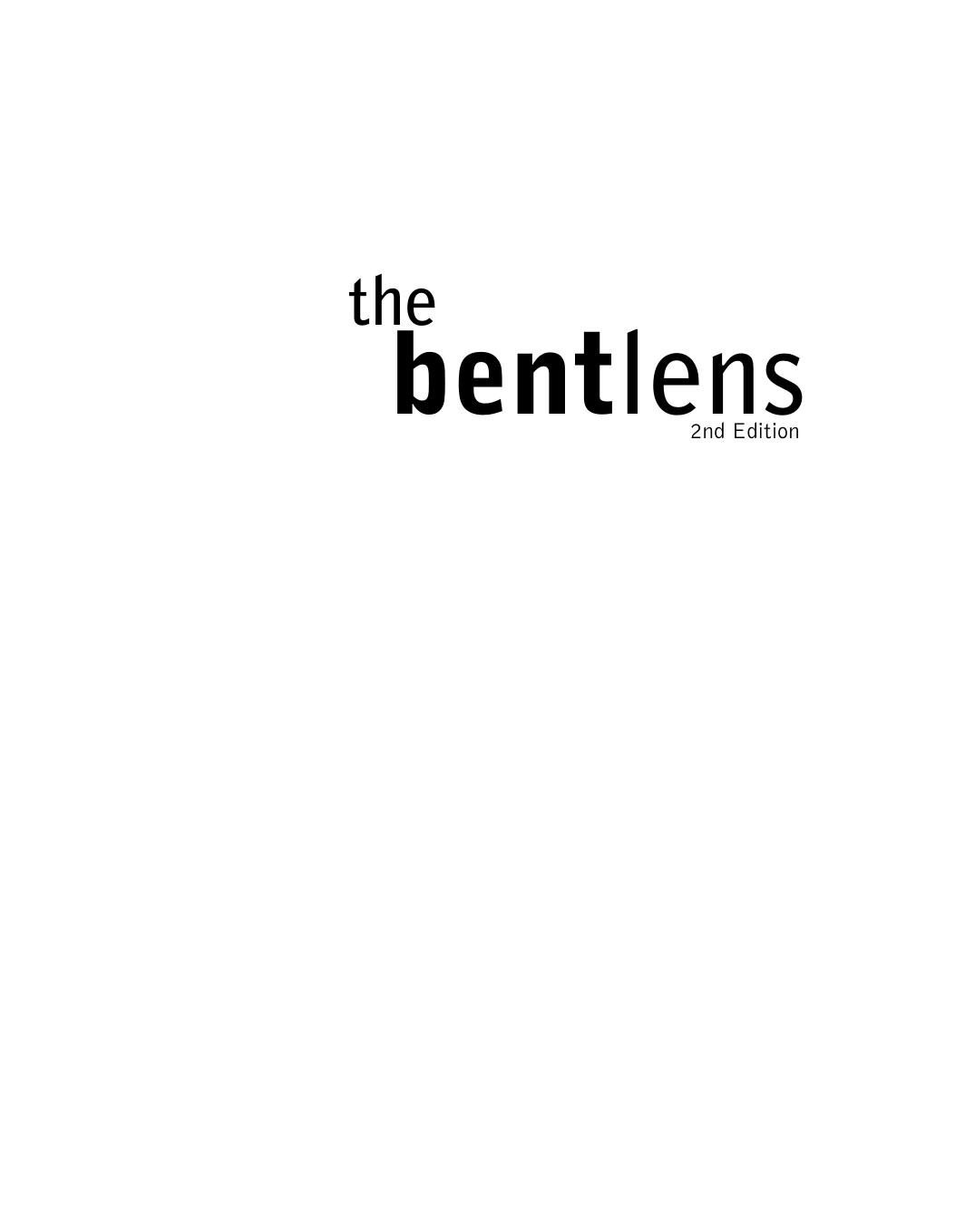 The Bent Lens: A World Guide to Gay & Lesbian Film by Lisa Daniel & Claire Jackson
